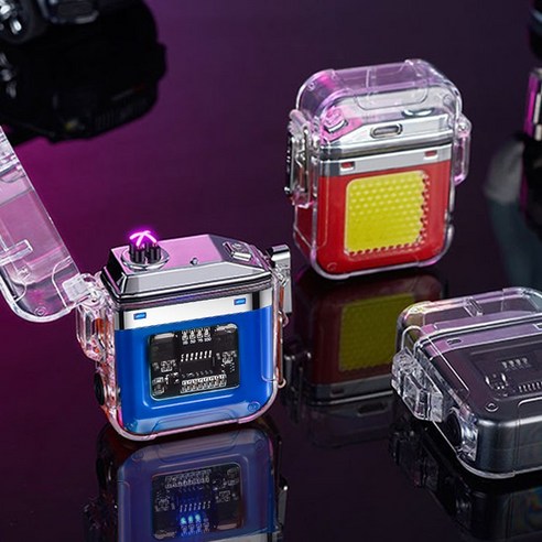 감성 투명 아크 라이터: 스타일과 기능의 완벽한 조화