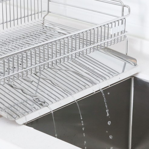 반짝이는 주방, 깔끔한 정리! 로긴 올스텐 식기건조대로 주방 혁명을!