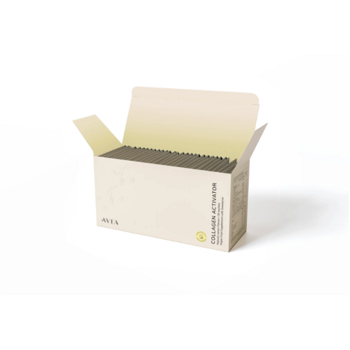 스위스 청정 자연을 담은 AVEA 콜라겐 액티베이터 레몬맛으로 빛나는 아름다움을 경험하세요.
