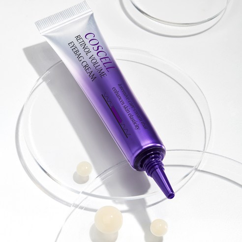 코스셀 레티놀 볼륨 아이백 크림으로 눈가에 피어나는 젊음을 되찾으세요.