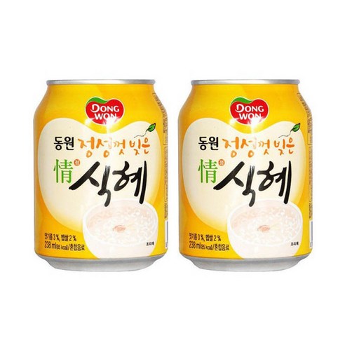 정성껏 만든 동원 식혜 238ml, 24개입 음료