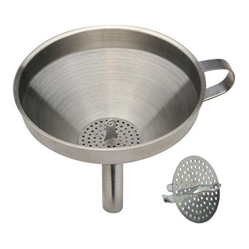 노르프로 퍼넬 리무버블 스트레이너 포함 차망 10.8cm, Stainless Steel, 1개