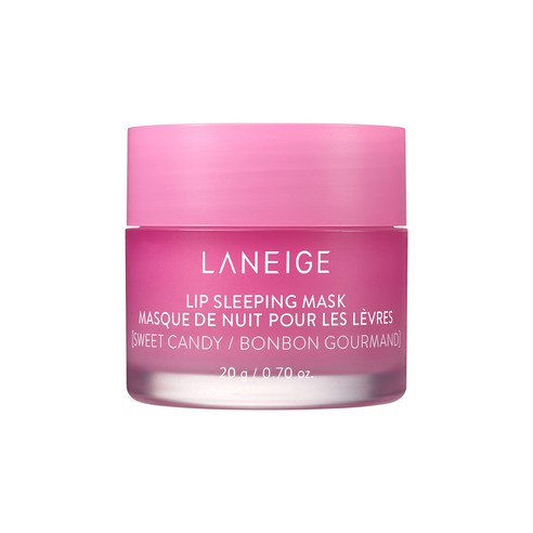 LANEIGE (라네즈) 립 슬리핑 마스크 구미베어 20g 한국 화장품 입술 팩 나이트 리페어 립 메이커, 기본 값개, 달콤한 사탕개