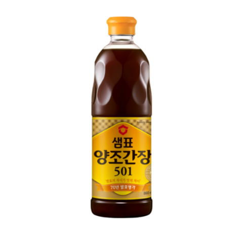 샘표 양조간장 501, 500ml, 6개