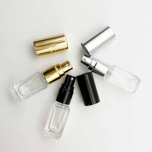 사각 유리 향수 병 3ml 5ml DIY 화장품 용기, 블랙 1개 향수공병 사각 유리 향수 병 3ml 5ml DIY 화장품 용기, 블랙 1개 향수공병