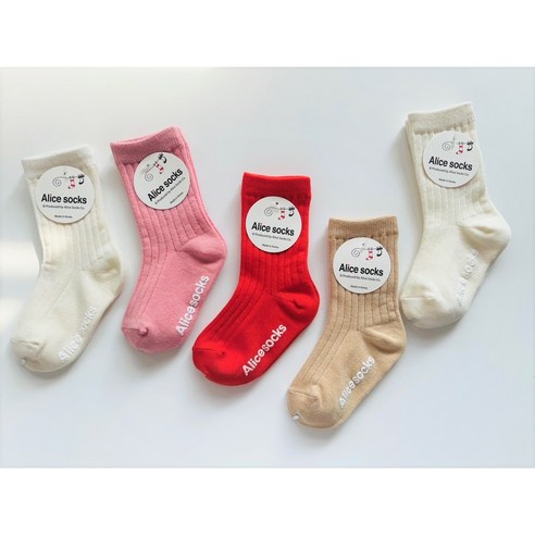 사랑스러운 발걸음을 위한 선택, 앨리스 유아동 양말 세트