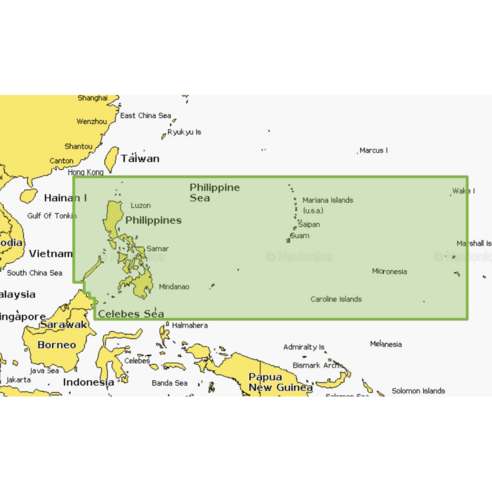 가민 Navinics 네이보닉스 NAAE021R 필리핀 해양 지도 마리아나 괌 사이판 팔라우 웨이크 섬 미크로네시아