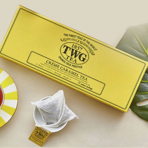 달콤한 휴식을 선물하는 마법, 티더블유지 크림 카라멜 티