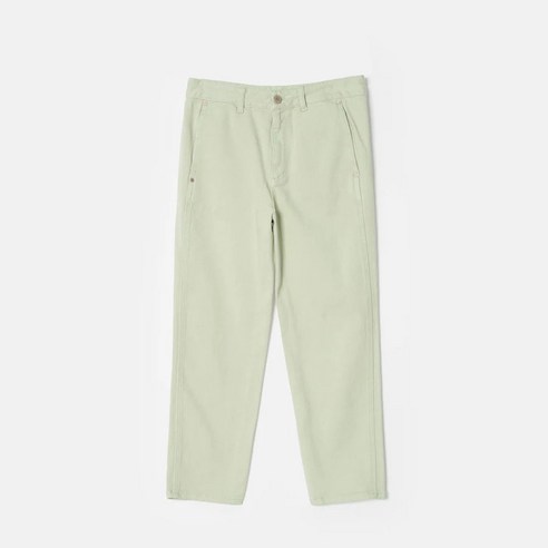 [BEANPOLE] 빈폴 레이디스 라이트 그린 컬러 다잉 기모 데님 팬츠 (BF0X21U31L)