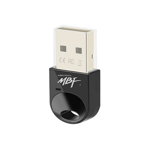 엠비에프 USB 블루투스 동글 5.3 블랙 MBF-BT53BK