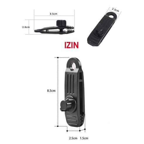 안전하고 편리한 캠핑, IZIN 타프집게와 함께