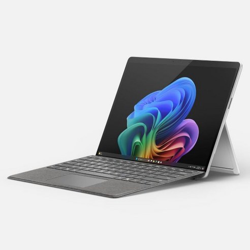 Microsoft Surface Pro 2in1 노트북태블릿2024 Windows 11 Copilot PC 13인치 터치스크린 OLED 디스플레이 Snapdragon X Eli, Snapdragon X Elite (12 core)