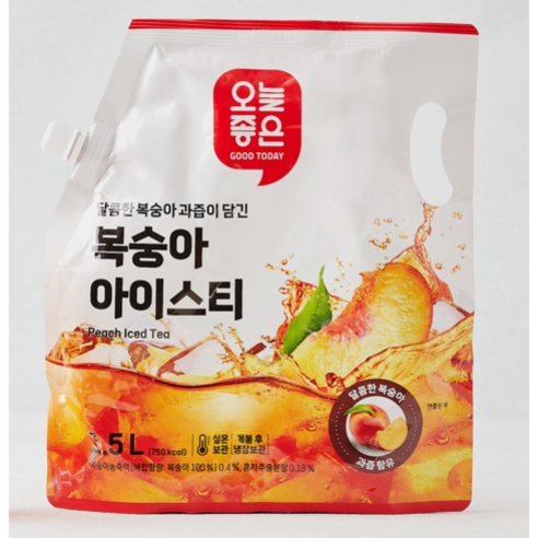 Only Price 복숭아 아이스티(1.5L), 2개, 1.5L