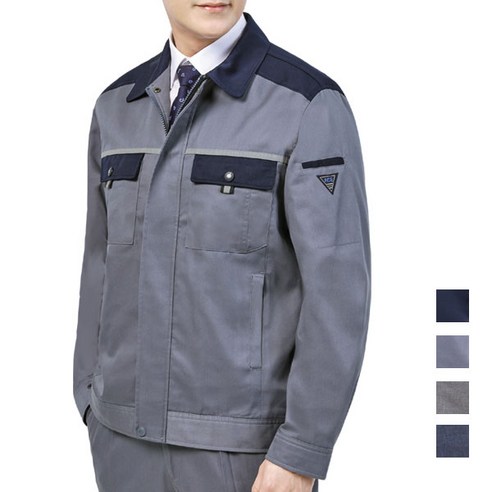 유니폼플라자 사계절 TC 남성작업복 점퍼 UPA-TC4J