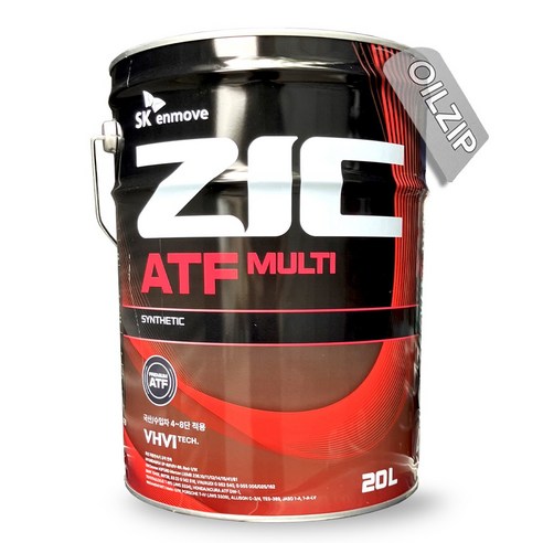 ZIC ATF MULTI 20L 자동미션오일 미션오일, 1개, 4~8단