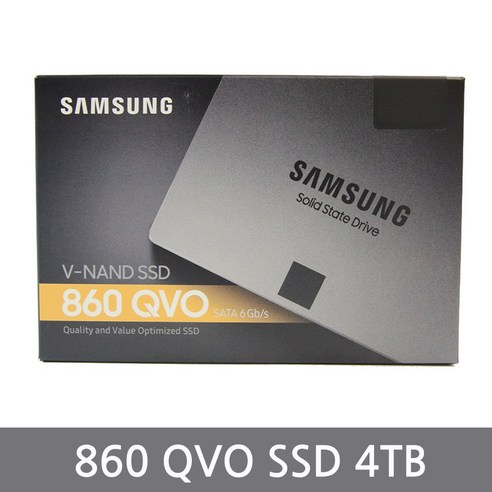 삼성전자 860 QVO 4TB SSD, MZ-76Q4T0BW