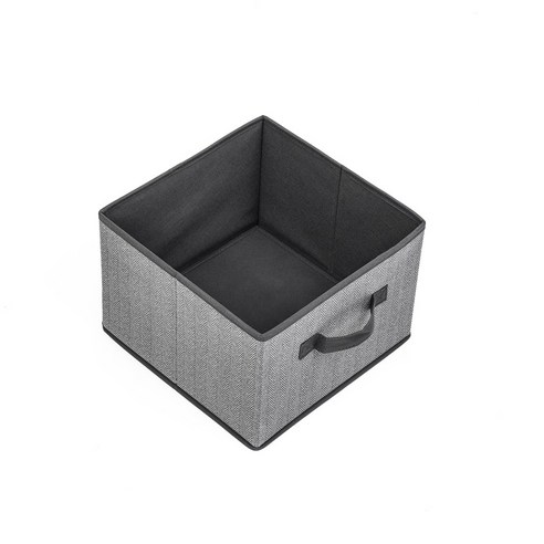 부직포 수납함 서랍식 천 수납함, 그레이 28*28*20cm(16L)