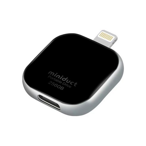 아이폰13미니 미니덕트 아이폰 외장메모리, mi2000DT (256gb), 단일