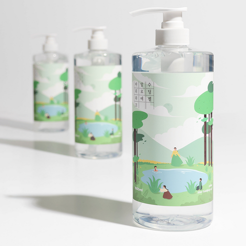 아리라끄 알로에 수딩젤, 자연의 선물로 피부 갈증 해소!