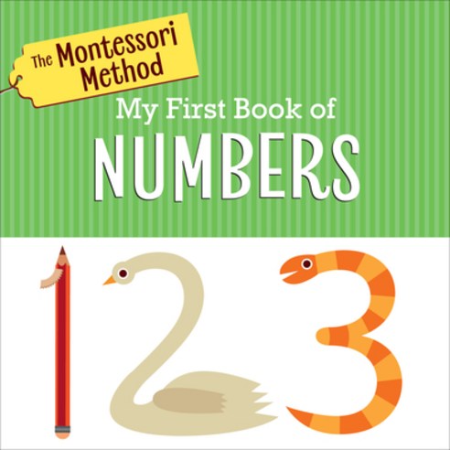 (영문도서) The Montessori Method: My First Book of Numbers Board Books, Rodale Kids
