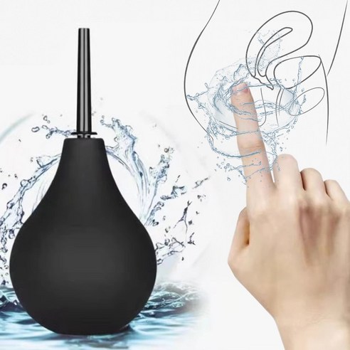 윈티크 다용도 휴대용 대용량 비데 세척기 세정기 225ml, 블랙
