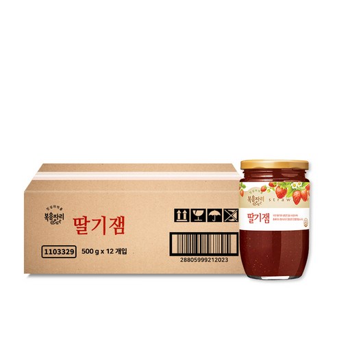 복음자리 딸기잼, 860g, 1개