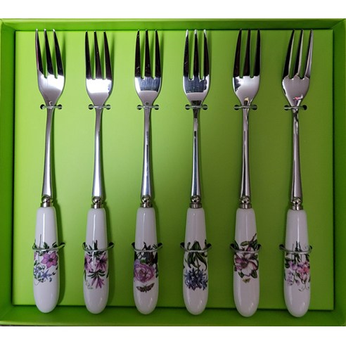 우아함과 실용성의 완벽한 조화: 포트메리온 보타니가든 티포크 세트