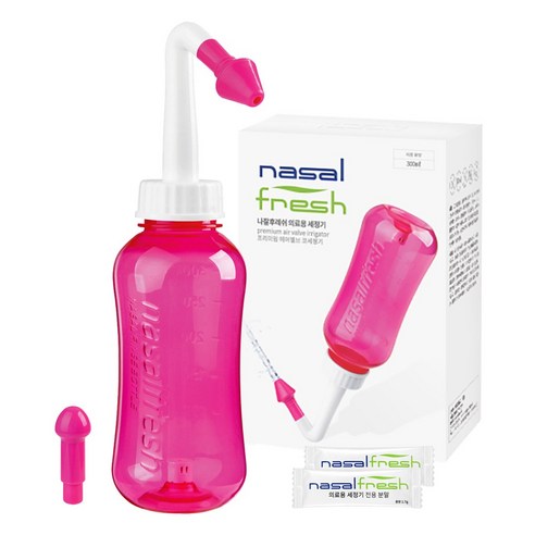 상쾌한 숨, 깨끗한 코! 나잘후레쉬 코세척기로 건강한 일상을 되찾으세요.