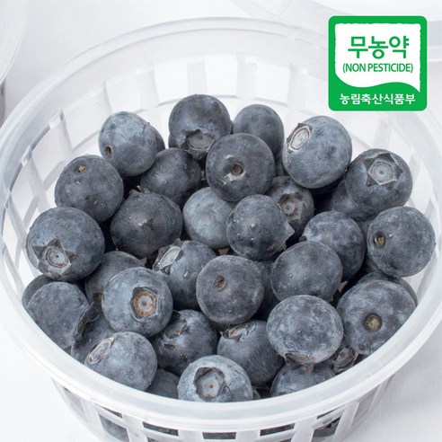 (자연마을) 국산 무농약 블루베리 수지블루 생과 200g 300g 400g 500g, 1개, 무농약 수지블루 블루베리 (특) 300g
