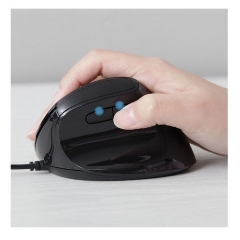 손목 컴퓨터 노트북 게이밍 버티컬 무소음 인체공학 유선 USB 버티컬 마우스, VM500 유선버티컬마우스