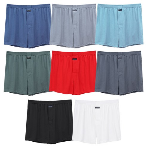 매일매일 산뜻함을 선사하는 편안한 순면 스판 남성 트렁크 팬티