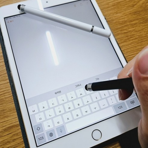 희재감성 펜촉 태블릿 고무 휴대폰 양방향 드로잉펜 스마트 터치펜 스마트펜, 화이트1P, 2개