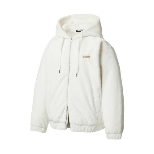 후드티 세트 널디 에코퍼 후디 집업(24FW) 아이보리 PNEW24FJ0203