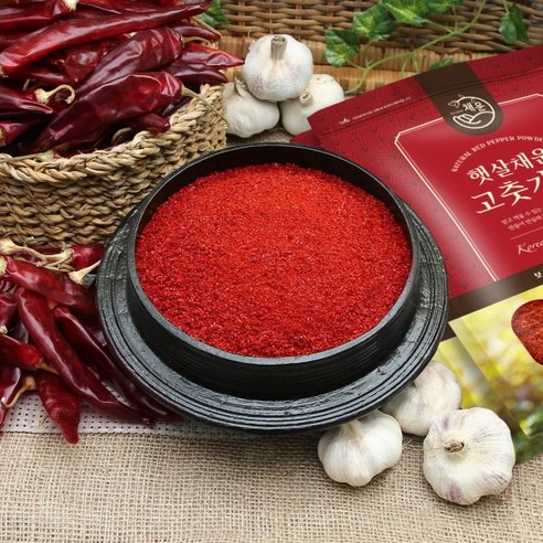 23년산 출하! 국산 햇고추가루 500g 보통매운맛 김장용, 1개