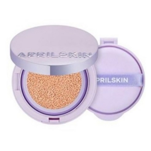 에이프릴스킨 초슬림 쿠션 15g+15g (본품+리필 증정) SPF50+/PA+++초밀착쿠션 지속력(라이트베이지/핑크베이지/내추럴베이지), 1. 21호 라이트베이지