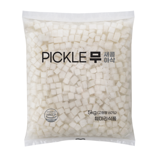 치킨무 벌크 5Kg x 2EA 대용량 배달용 업소용 국내산, 2개