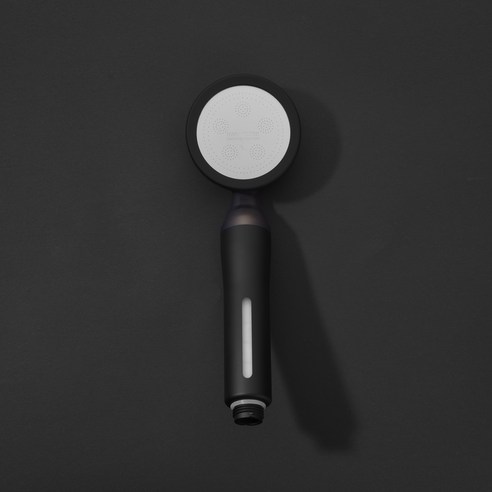 하나필터 비타민 필터 샤워기 샤워 헤드 검정색, 1개