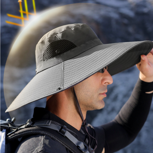 아이미카의 와이드 대두 등산 모자: 사계절 하이킹의 필수품