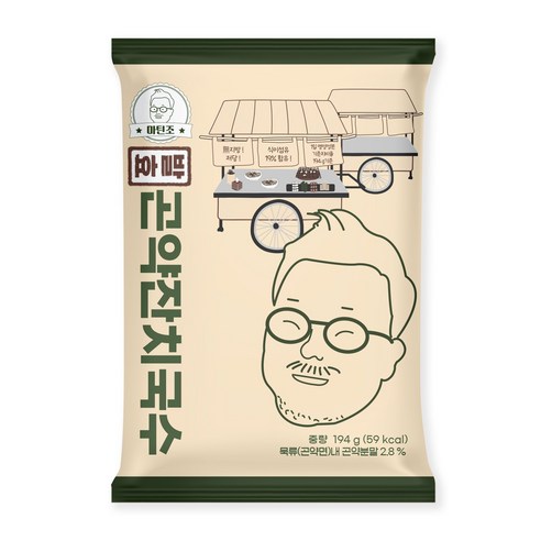 마틴조 발효 곤약 잔치국수, 194g, 1개