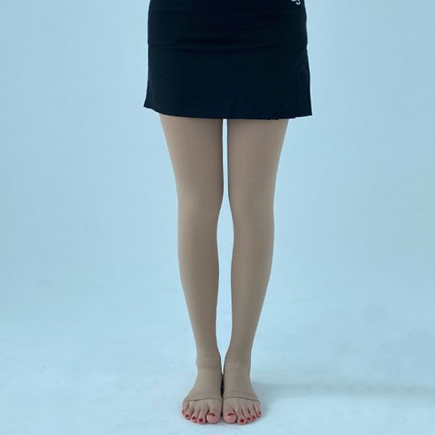 실루엣 팬티형 의료용 압박스타킹 발트임 압박밴드, 팬티형 발트임 살색, 1세트