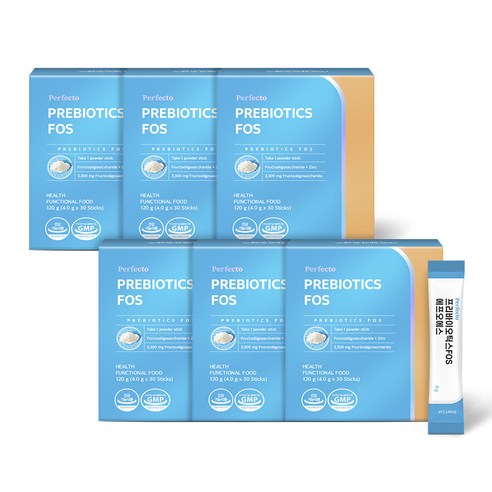 퍼펙토 프리바이오틱스 FOS 에프오에스, 4g, 180개
