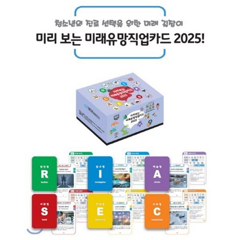 미리 보는 미래유망직업카드 2025!, 서울진로상담연구소