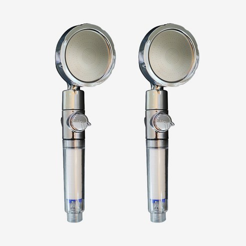 [KG커머스] 초순수 필터샤워기 녹물제거필터 절수 강한수압 고급 샤워기, 고급형 리필필터 20개, 1개