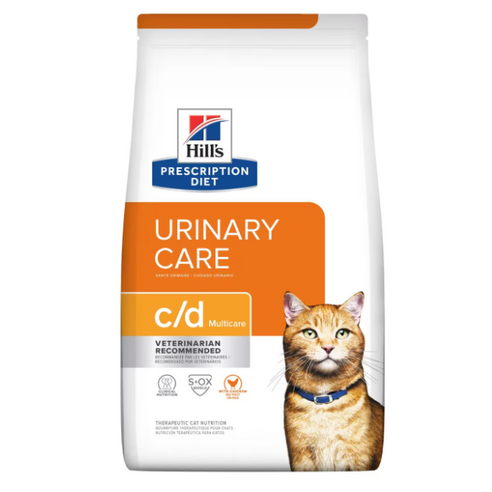 힐스 고양이 cd 멀티케어 건사료 반려묘 c/d 유리너리 결석 처방식, 1개, 1.5kg, 닭