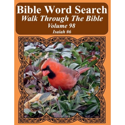 (영문도서) Bible Word Search Walk Through The Bible Volume 98: Isaiah #6 Extra Large Print Paperback, Createspace Independent Pub..., English, 9781726478991