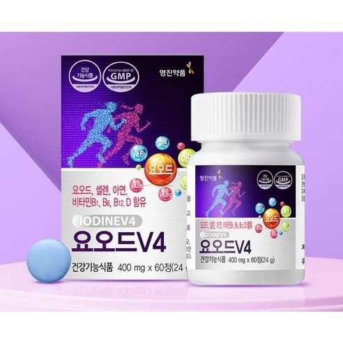 영진약품 요오드V4, 1개, 60정