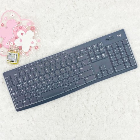 키보드, 깨끗하게 오래 쓰고 싶다면? 로지텍 키보드 키스킨!