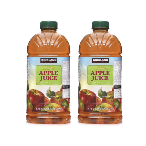 자연의 달콤함을 그대로, 코스트코 커클랜드 압착 사과주스