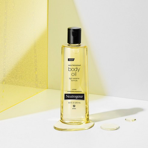 촉촉한 윤기로 빛나는 피부, 뉴트로지나 세서미 바디오일