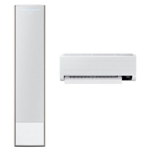 삼성전자 무풍갤러리 (일반배관) 멀티에어컨 AF17CX738WSRS (56.9㎡+18.7㎡) [전국기본설치비무료], 단품